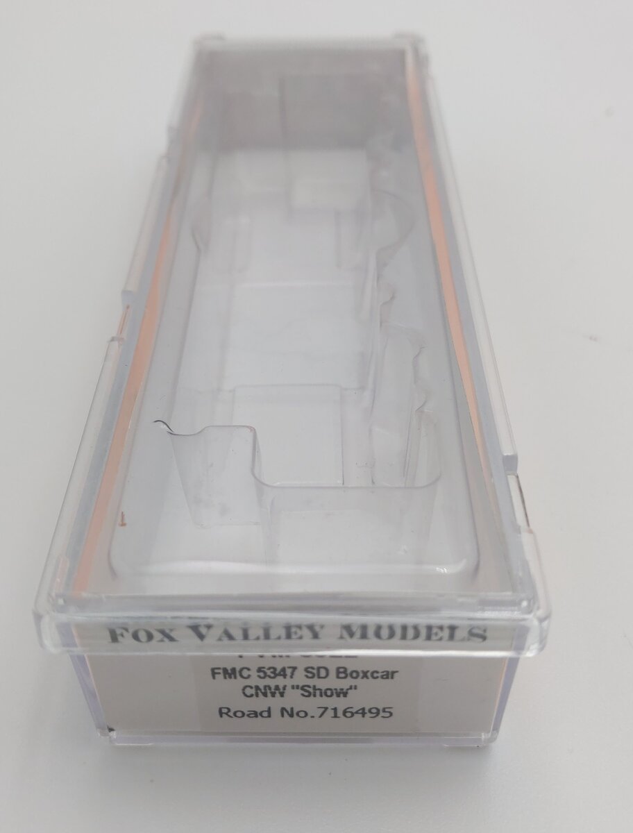 Fox Valley Models 8922 N Scale Chicago North Western FMC 5347 Boxcar #716495 LN/Box