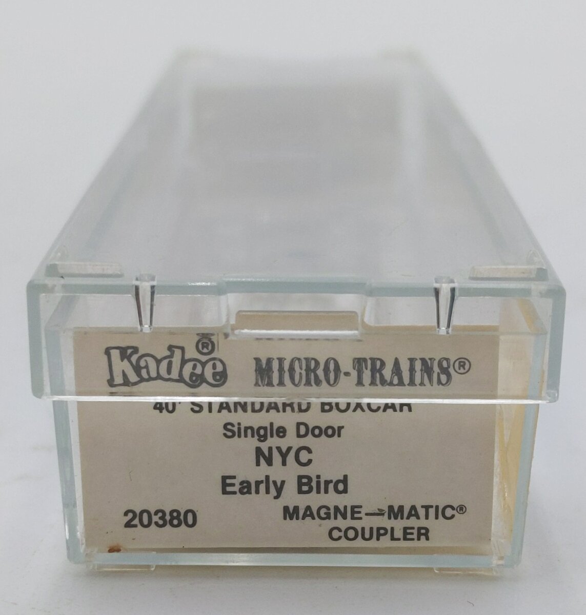 Micro-Trains 02000380 N Scale NYC 40' Standard Single Door Boxcar #174280 LN/Box