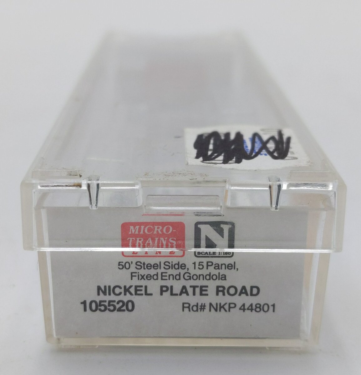 Micro-Trains 10500520 N NKP 50' 14 Panel Steel Fishbelly Side Gondola #44801 LN/Box
