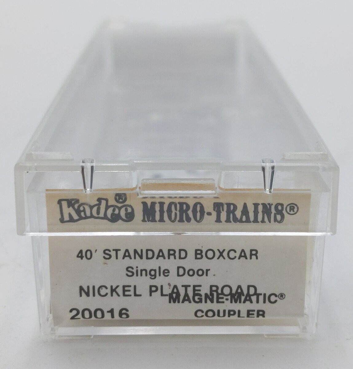 Micro-Trains 02000016 N Scale Nickel Plate Road 40' Single Door Boxcar #13456 LN/Box