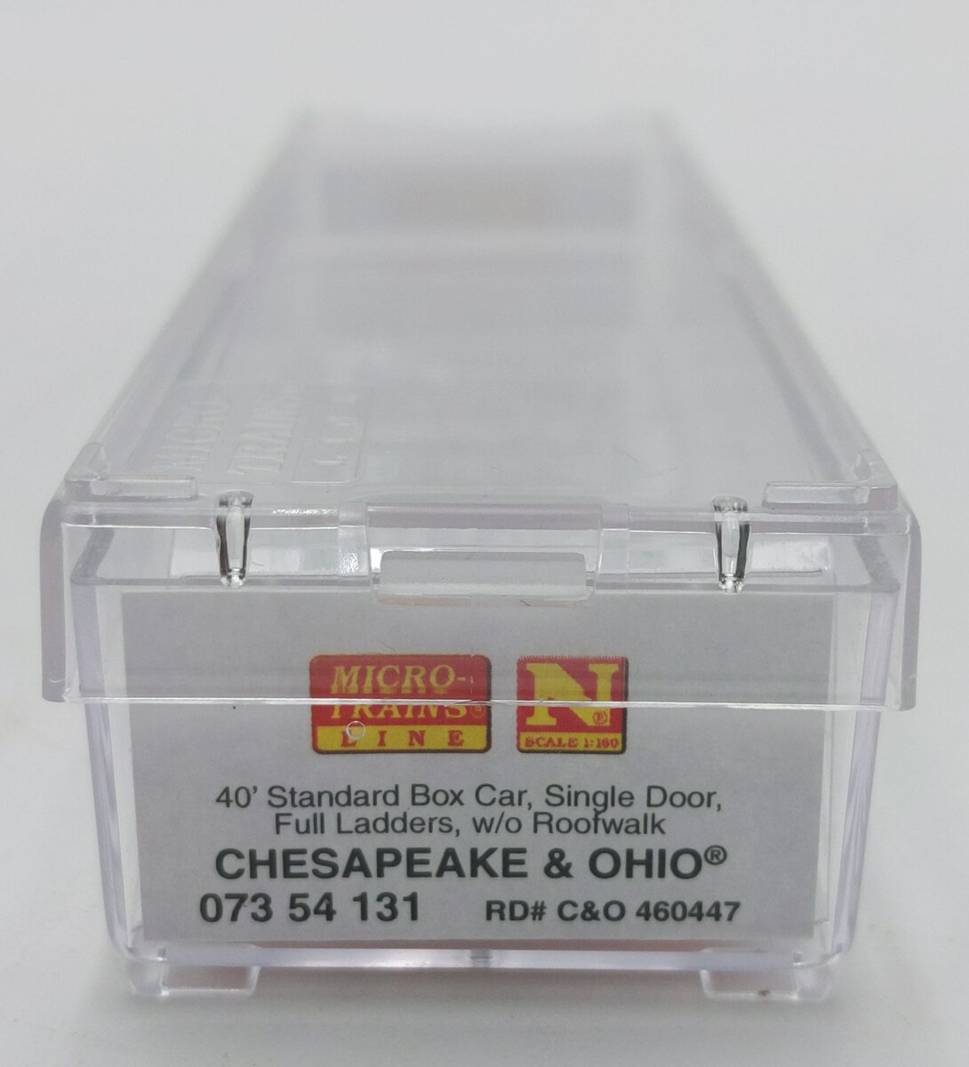 Micro-Trains 02000440 N Scale C&O 40' Standard Single Door Boxcar #460447 LN/Box