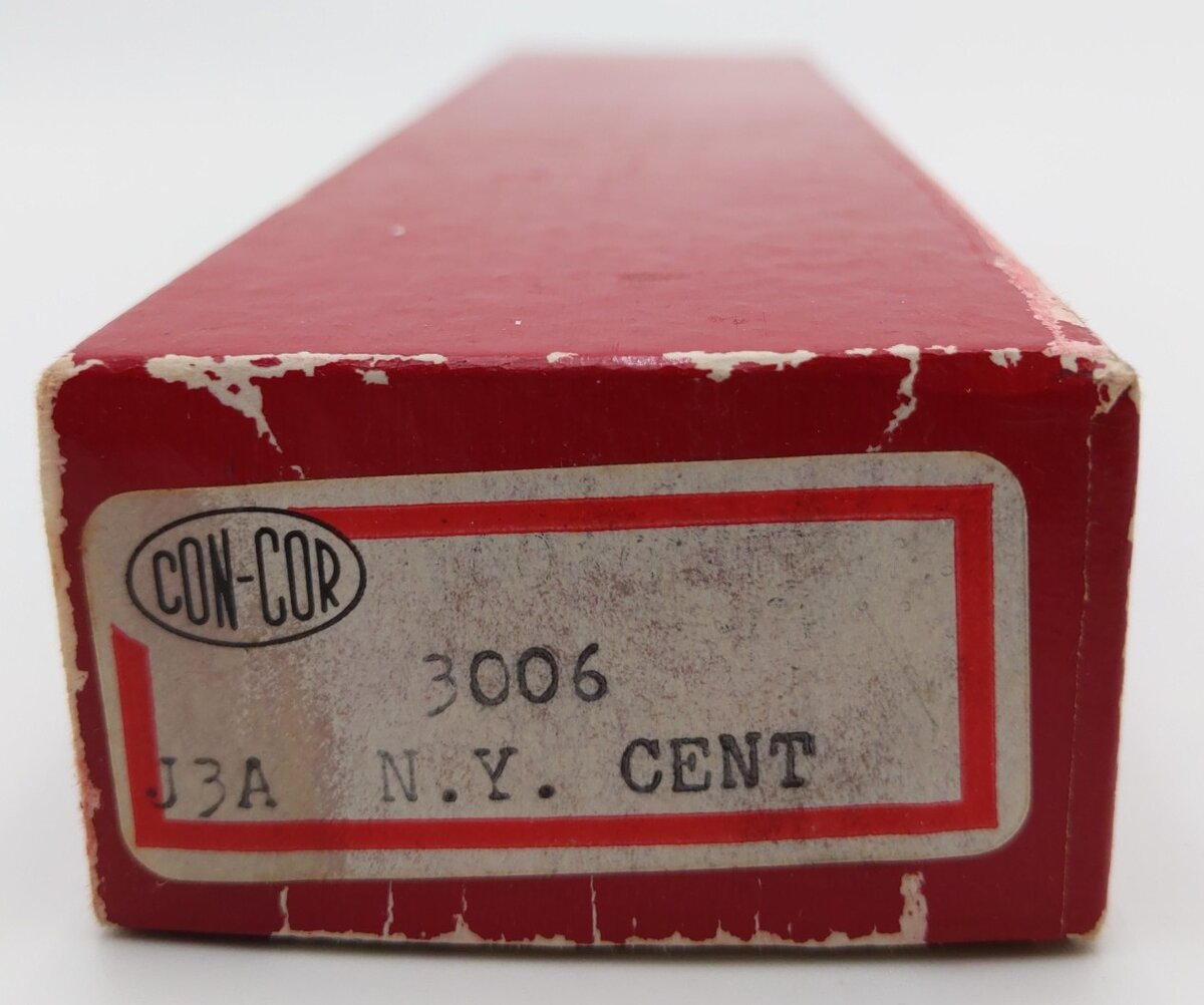 Con-Cor 3006 N Scale NYC J3a Steam Locomotive and Tender #5404 LN/Box
