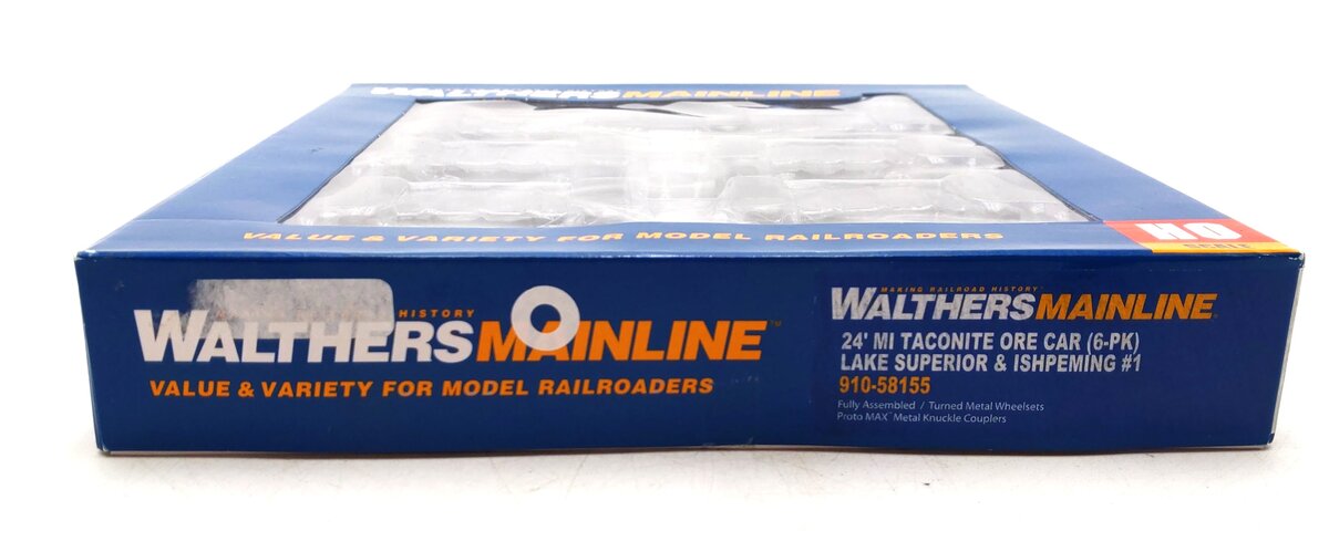 Walthers 910-58155 HO Lake Superior & Ishpeming 24' Michigan Taconite Ore (6) MT/Box