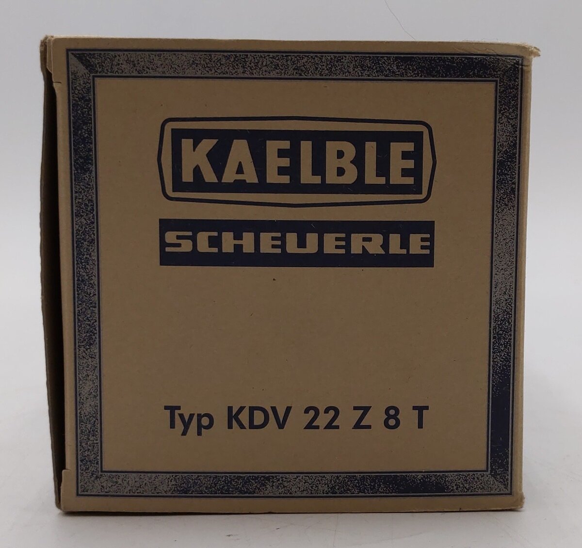 NZG 462-30 1:50 Diecast Kaelble KDV22 Z8T w/Scheurle 4-axle Deep Bed Trailer EX/Box