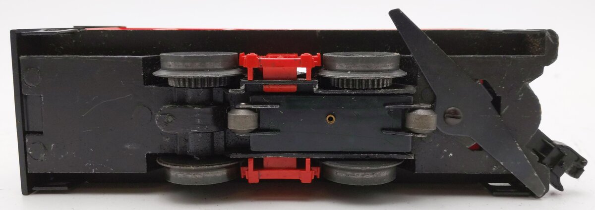 Lionel 55 Vintage O Gauge Postwar Pennsylvania Railroad Operating Tie-Jector Car VG