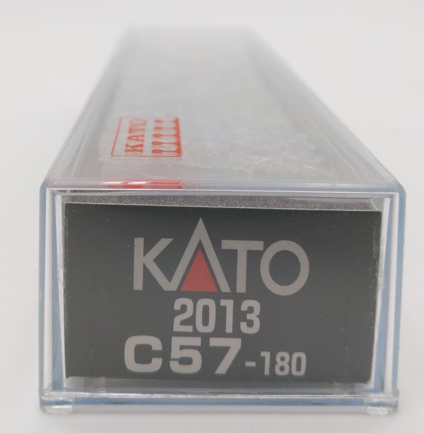 Kato 2013 N Scale C57-180 Atchison Topeka Santa Fe 4-6-2 Steam Loco/Tender #1432/Box