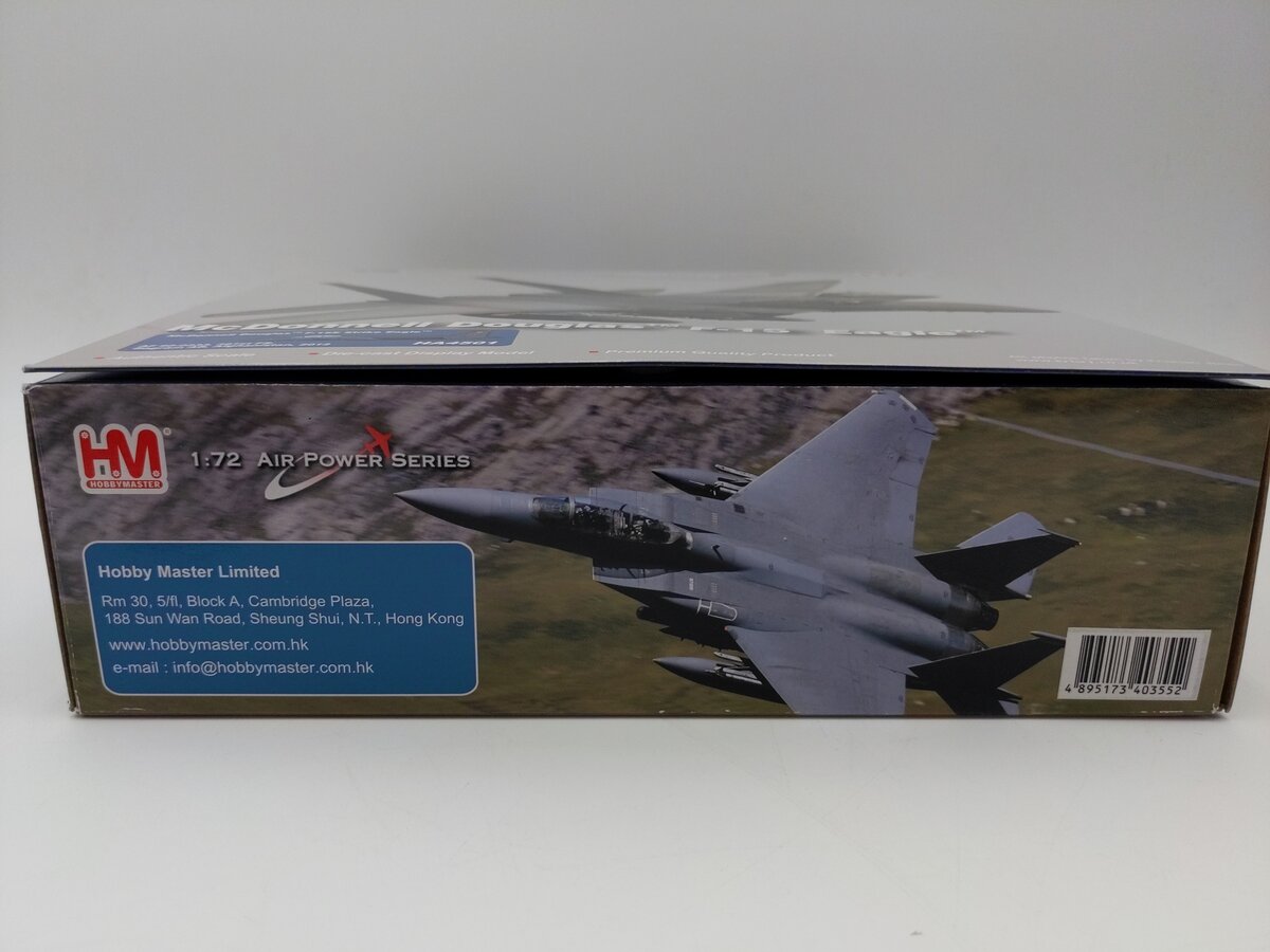 Hobby Master HA4501 1:72 McDonnell Douglas F-15E Strike Eagle 90-0233 Aircraft. VG/Box
