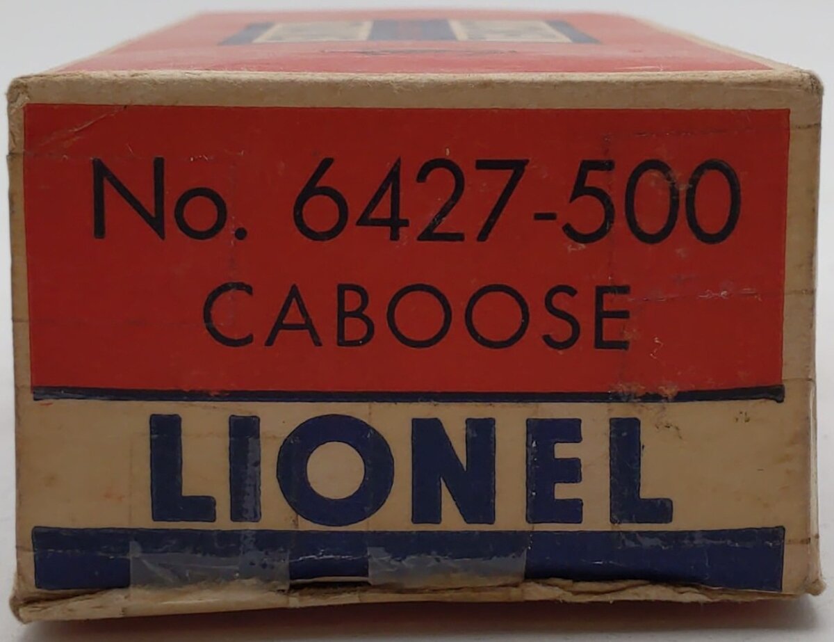 Lionel 6427-500 Vintage O Pennsylvania Blue Girls N5C Porthole Caboose VG/Box