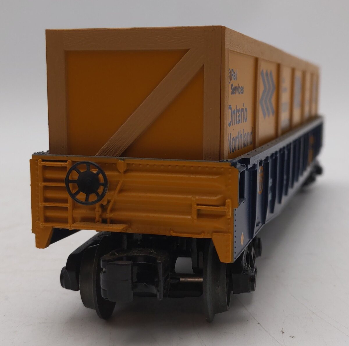 MTH 30-72154 O Ontario & Northland Gondola with Crate Load #5010 EX