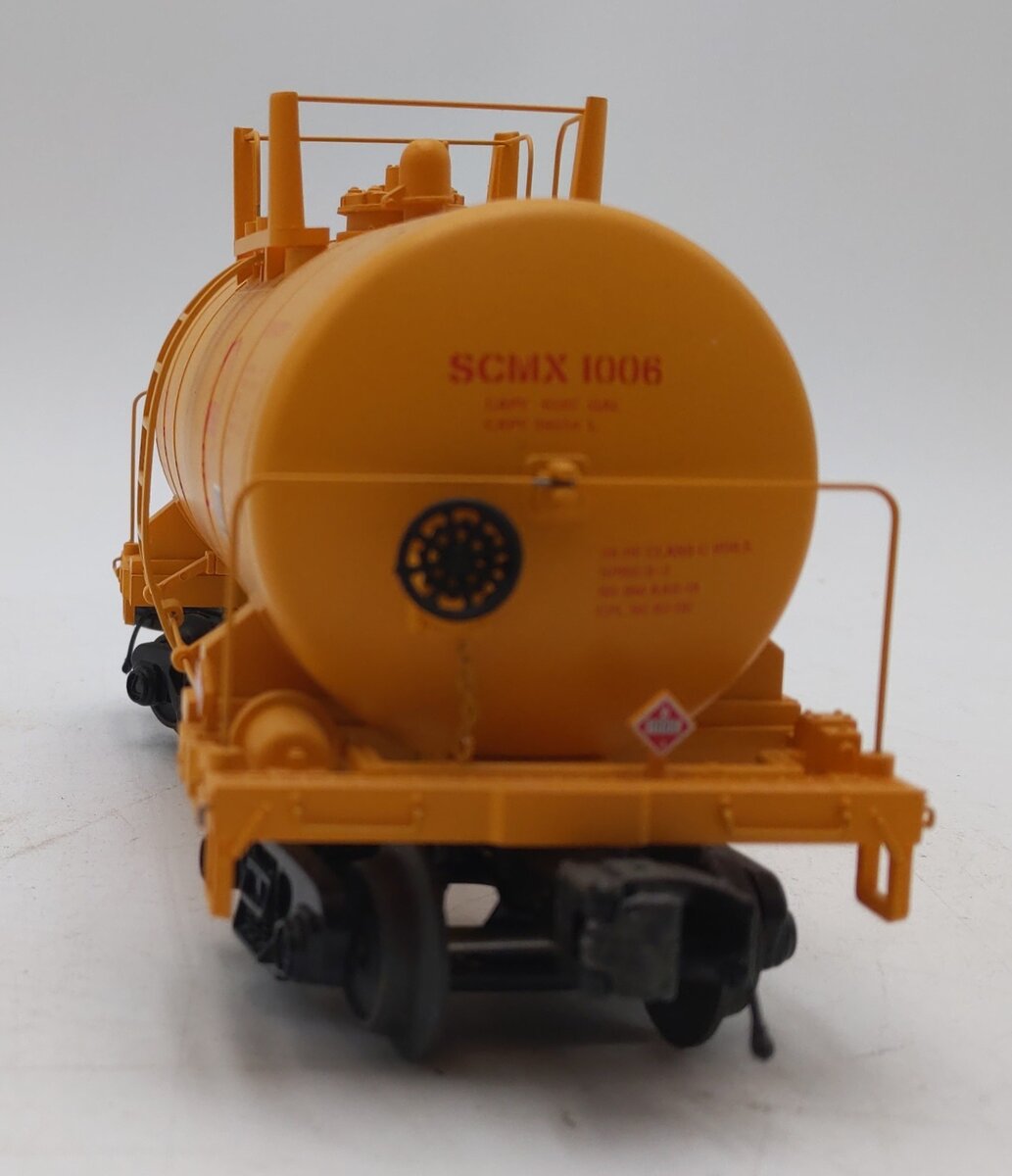 MTH 20-96750 O Gauge Shell 8K Gal Tank Car #1006 (Yellow) EX