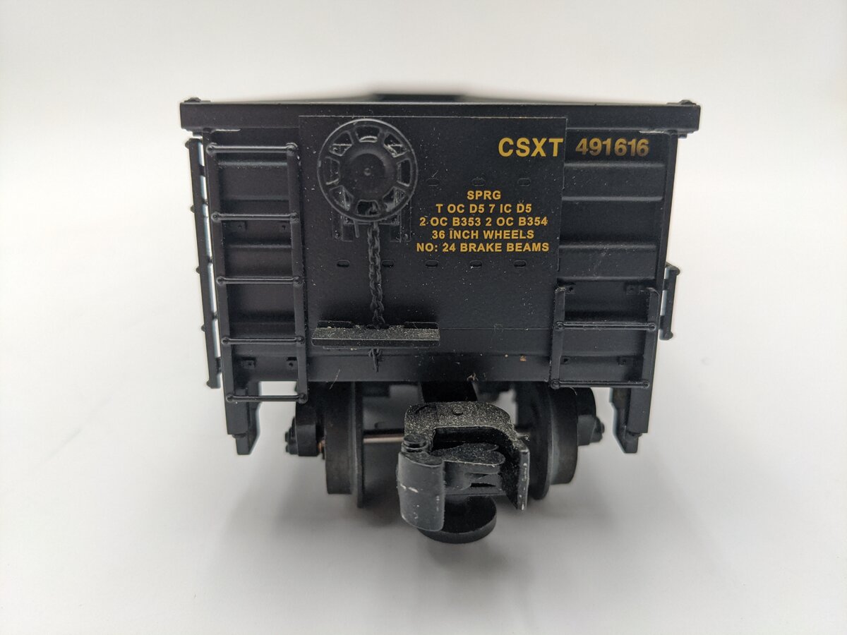 Lionel 6-84586 O Gauge CSX 65' Mill Gondola #491616 EX