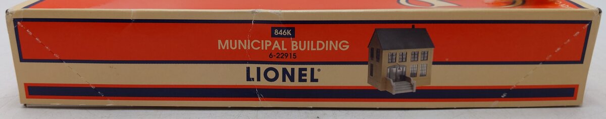 Lionel 6-22915 O Municipal Building Kit EX/Box