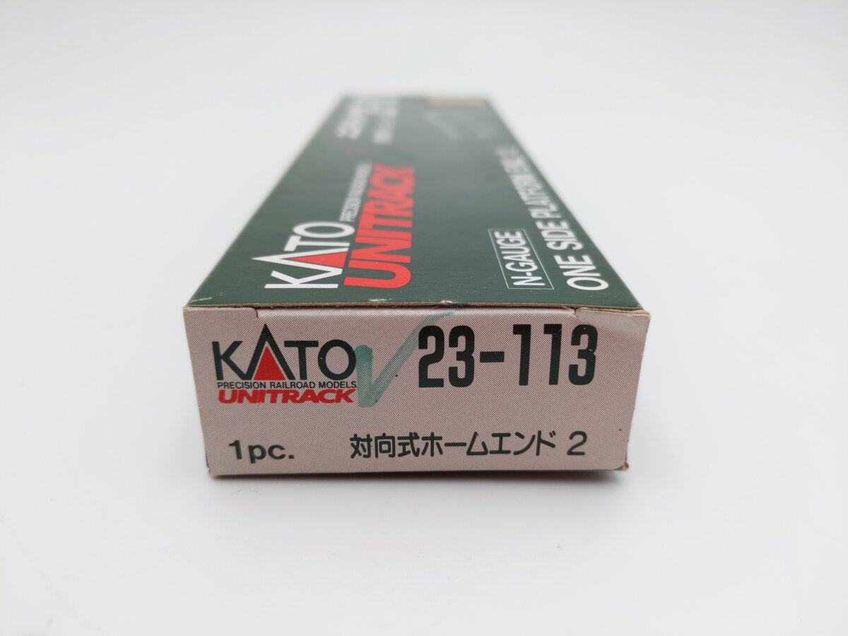 Kato 23-113 N 7-7/8" One-Sided Platform End #2 LN/Box