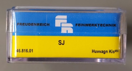 Freudenreich 46.816 Z Scale Swedish State Railroad Sliding Covered Car LN/Box