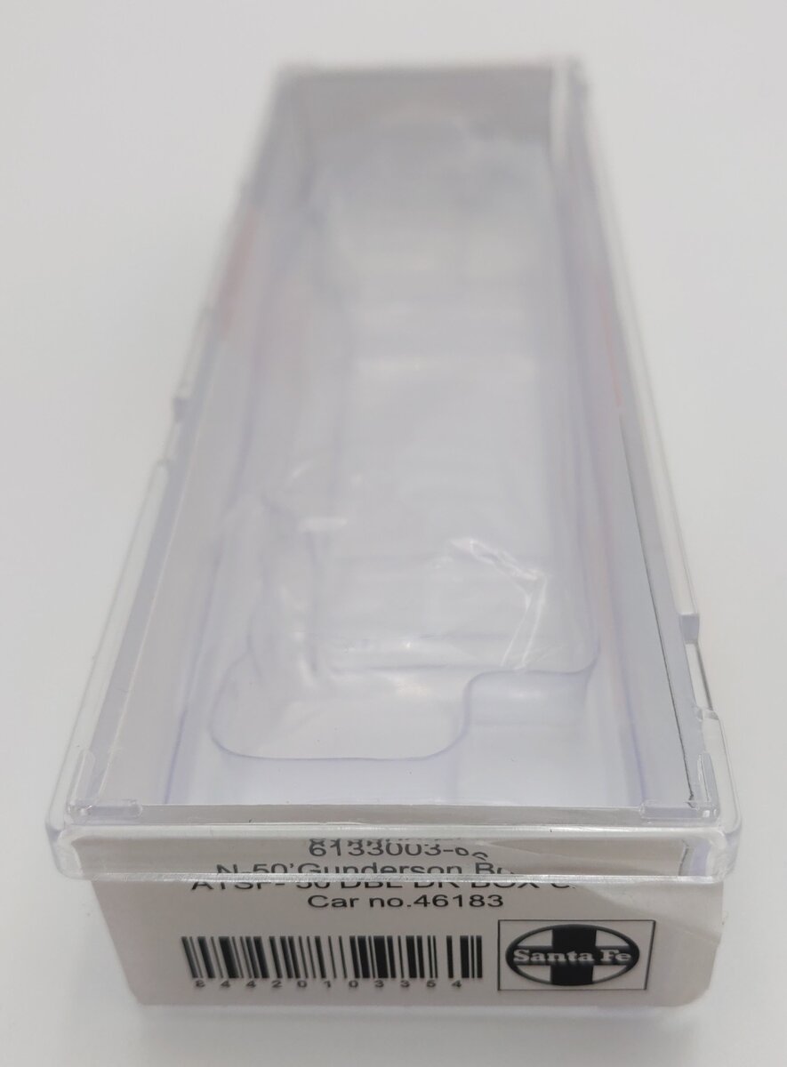 InterMountain 6133003-06 N Scale ATSF Double Door Boxcar #46183 LN/Box
