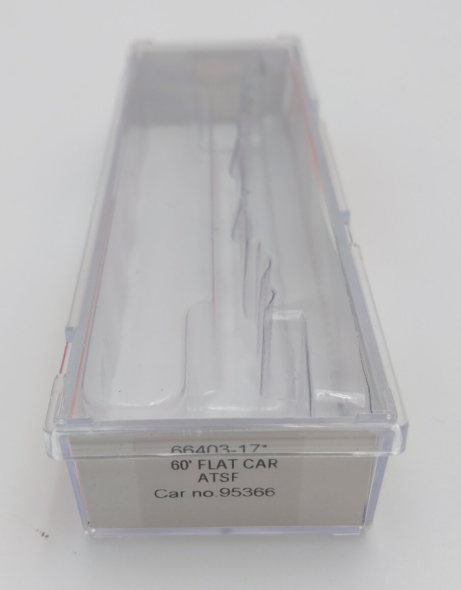 InterMountain 66403-17 ATSF Flat Car #95366 LN/Box