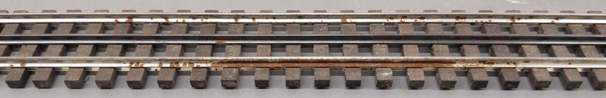 Gargraves 101 O Gauge 3 Rail Phantom Tinplate 37" Wood Tie Flex Track (15)