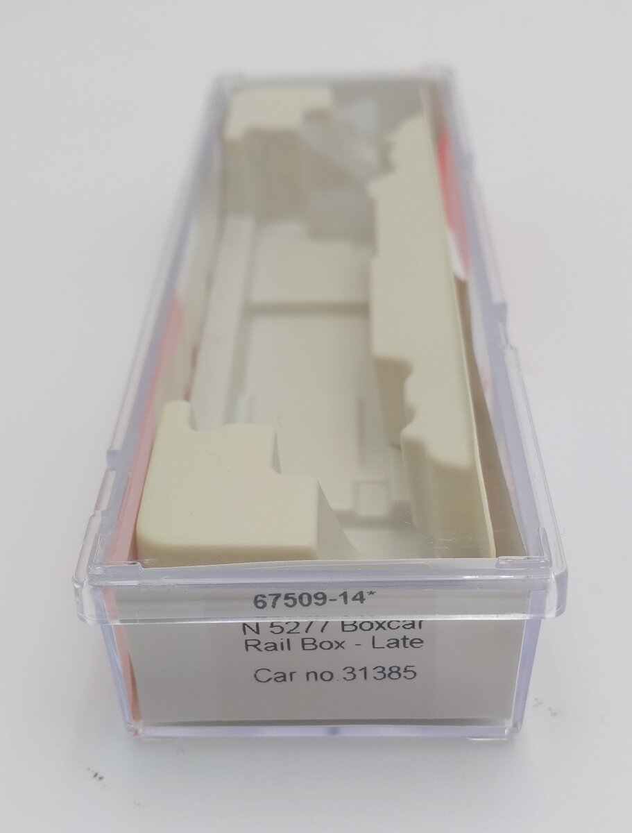 InterMountain 67509-14 N Scale Railbox Boxcar #31385 LN/Box