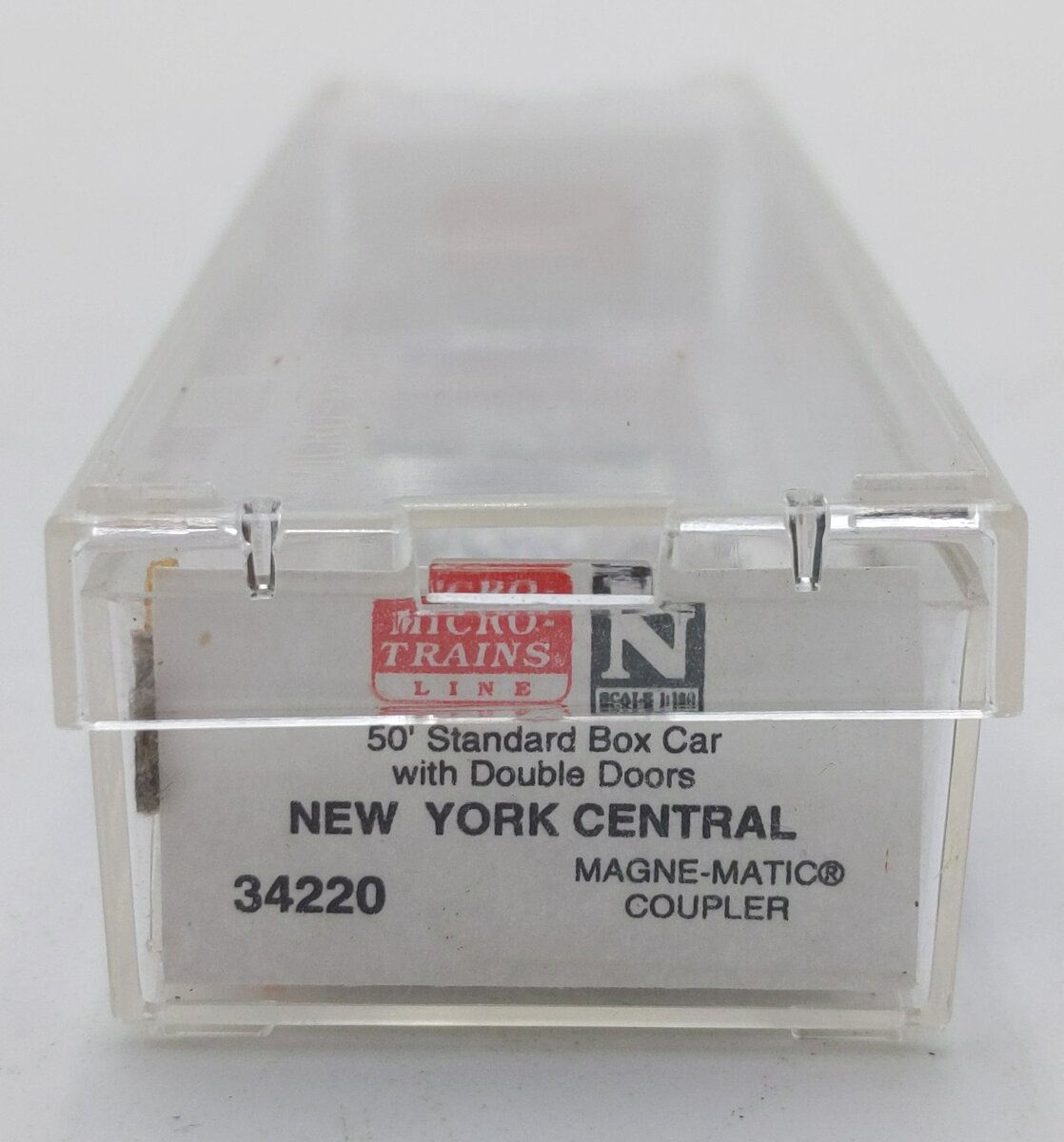 Micro-Trains 03400220 N Scale NYC 50' Standard Double Door Boxcar #45390 LN/Box