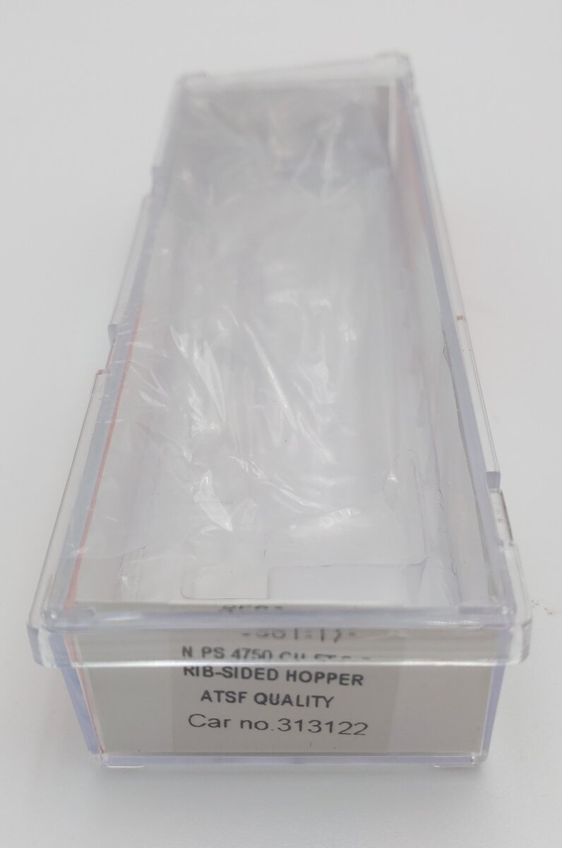 InterMountain 65361-17 N Scale Rib-Sided ATSF Hopper #313122 LN/Box