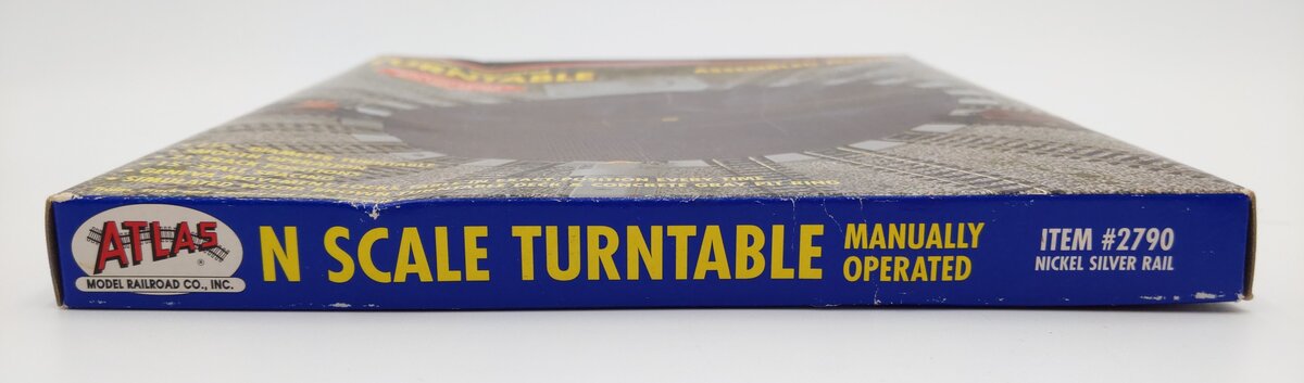 Atlas 2790 N Scale Manually Operated Turntable Assembled Model EX/Box