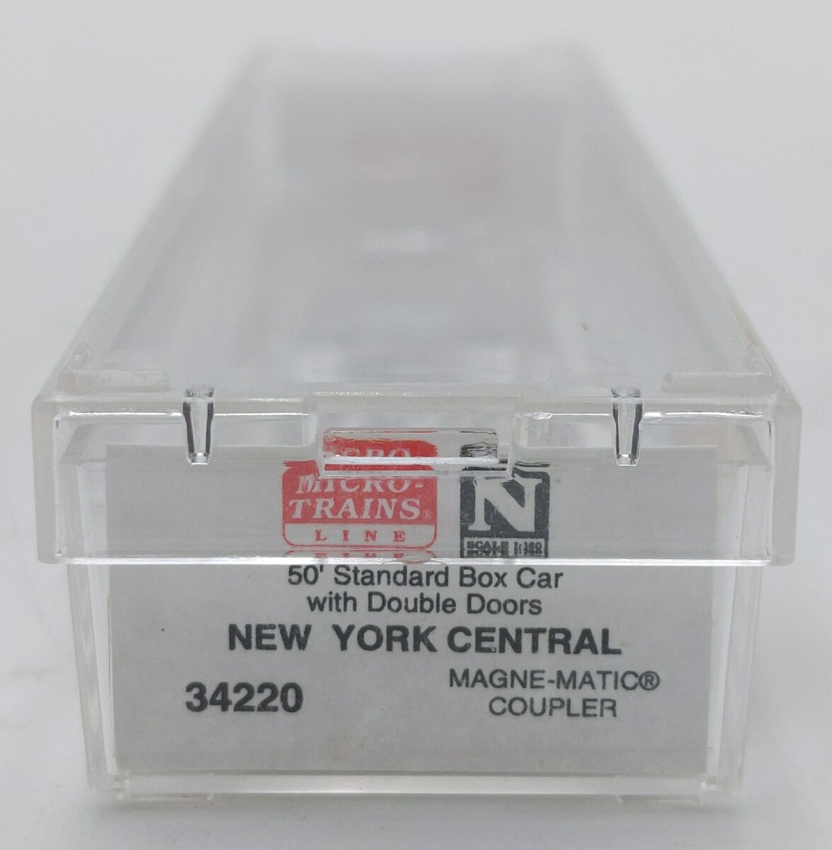 Micro-Trains 03400220 N Scale NYC 50' Standard Double Door Boxcar #45390 LN/Box
