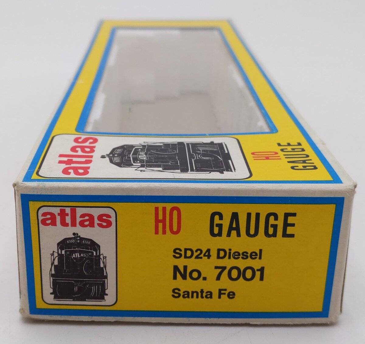 Atlas 7001 HO Santa Fe SD24 Diesel Locomotive #979 EX/Box
