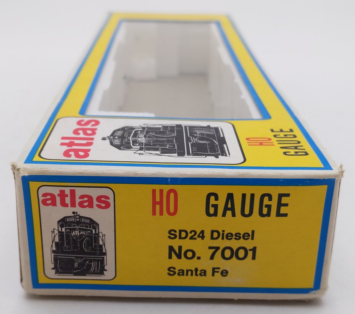 Atlas 7001 HO Santa Fe SD24 Diesel Locomotive #979 VG/Box