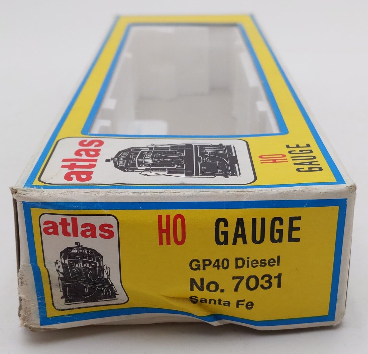Atlas 7031 HO Santa Fe GP40 Diesel Locomotive #3700 EX/Box