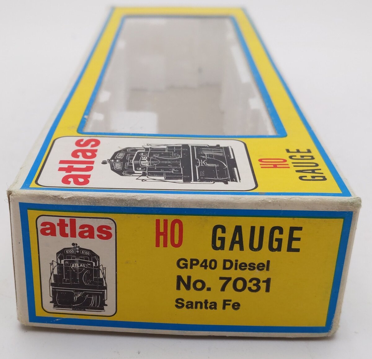 Atlas 7031 HO Santa Fe GP40 Diesel Locomotive #3700 EX/Box