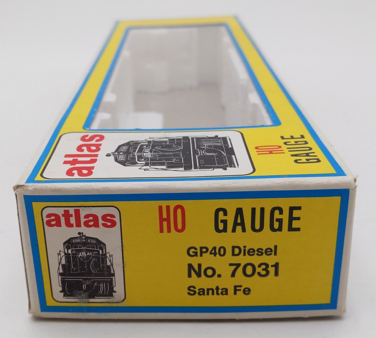 Atlas 7031 HO Santa Fe GP40 Diesel Locomotive #3700 EX/Box