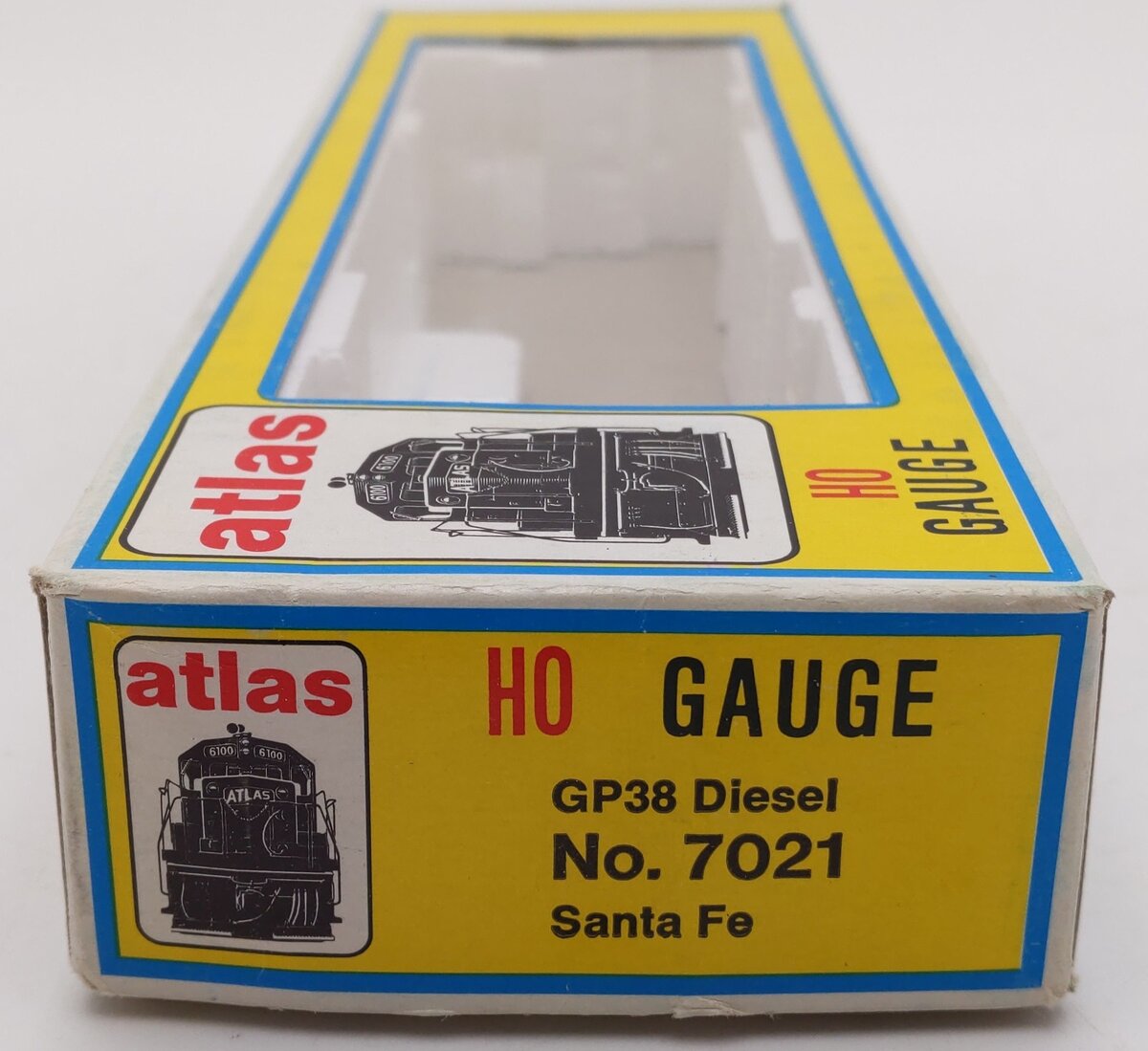 Atlas 7021 HO Scale Santa Fe GP38 Diesel Locomotive #3560 EX/Box
