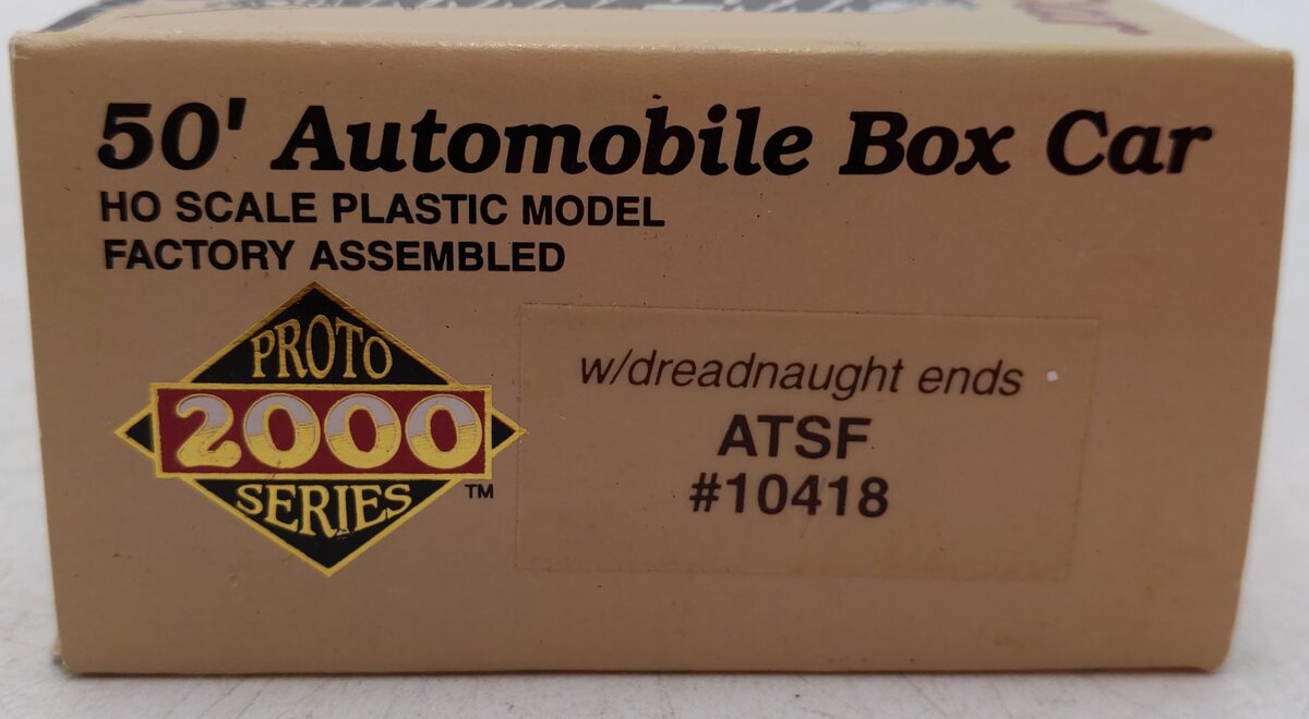 Proto 2000 10418 HO Scale ATSF Boxcar #10418 EX/Box