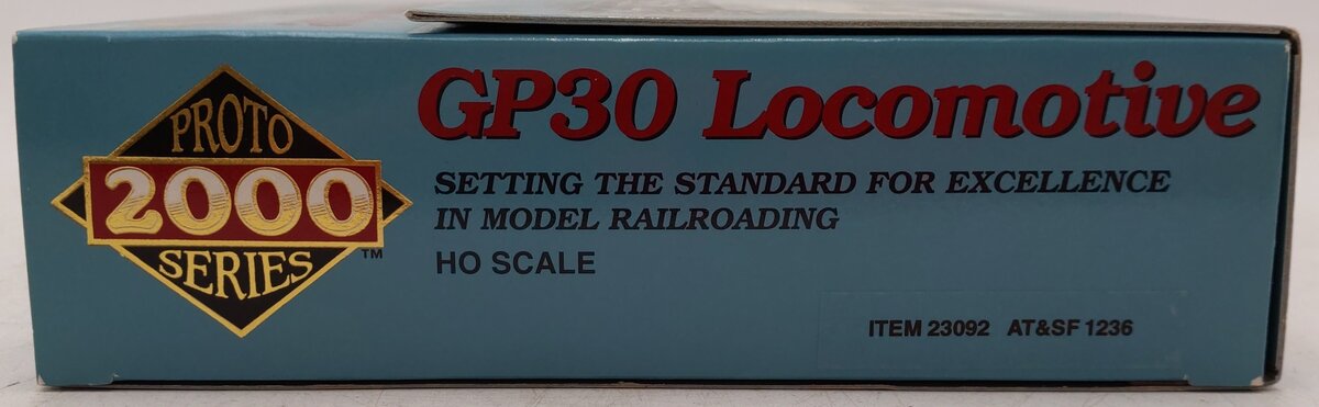 Proto 2000 23092 HO Santa Fe GP30 Locomotive #1236 EX/Box