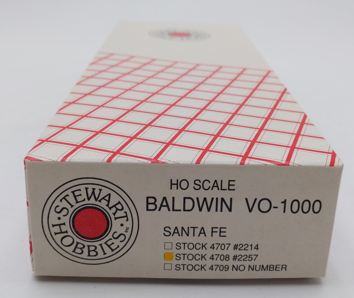 Stewart 4708 HO Scale Santa Fe Baldwin VO-1000 Diesel Locomotive #2257 LN/Box