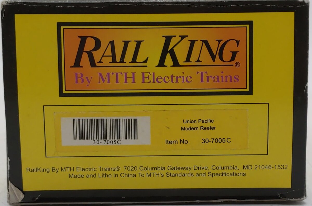 MTH 30-7005C O Gauge Union Pacific PFE Reefer #41950 EX/Box
