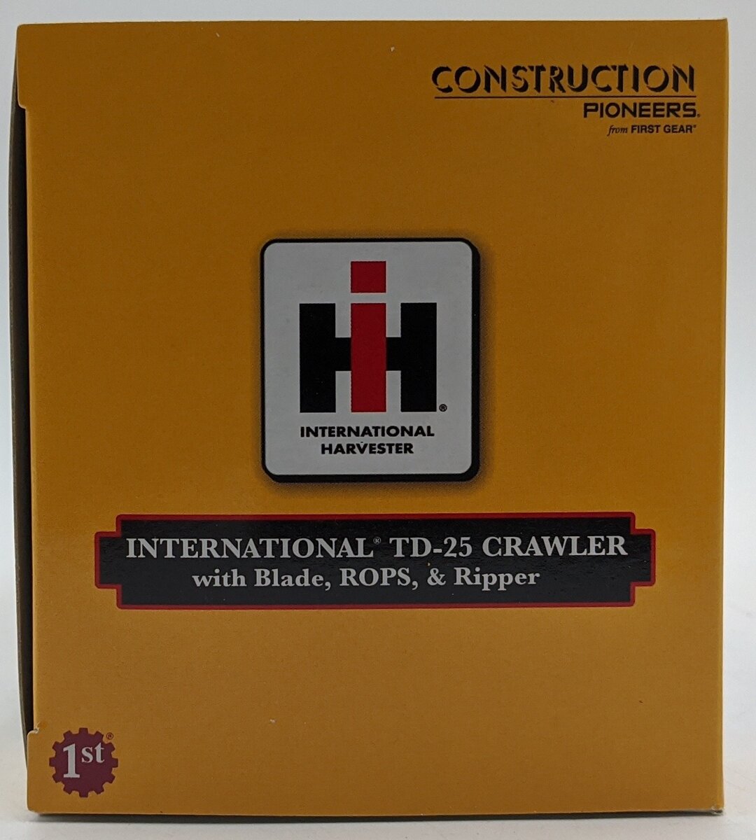 First Gear 59-3124 1:50 Diecast Intl. Harvester TD-25 Crawler Dozer White NIB