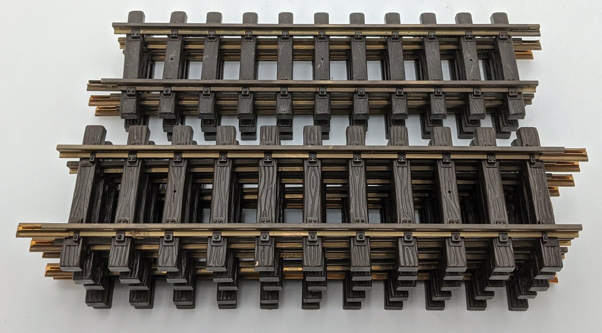 LGB 1000 G Scale 12 Inch Straight Track Sections (8) EX