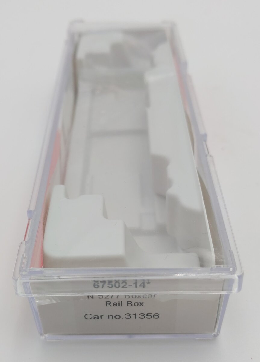 InterMountain 67502-14 N Scale Railbox Boxcar #31356 LN/Box