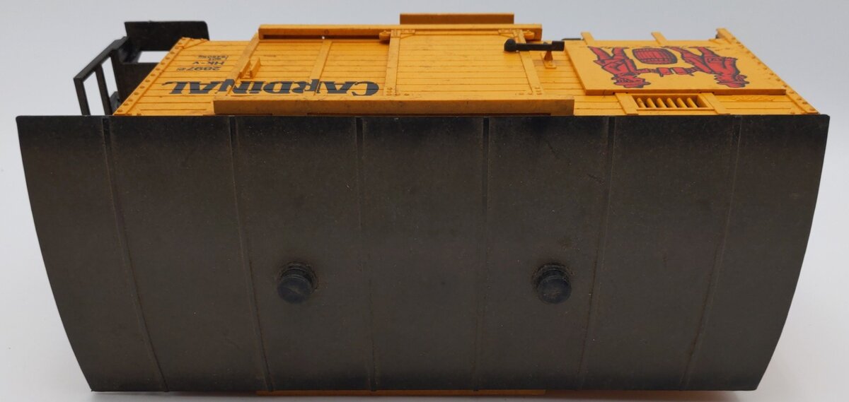 LGB 2897 G Scale Train Yellow Cardinal Beer Bier Reefer Refigerator Car #2897 EX