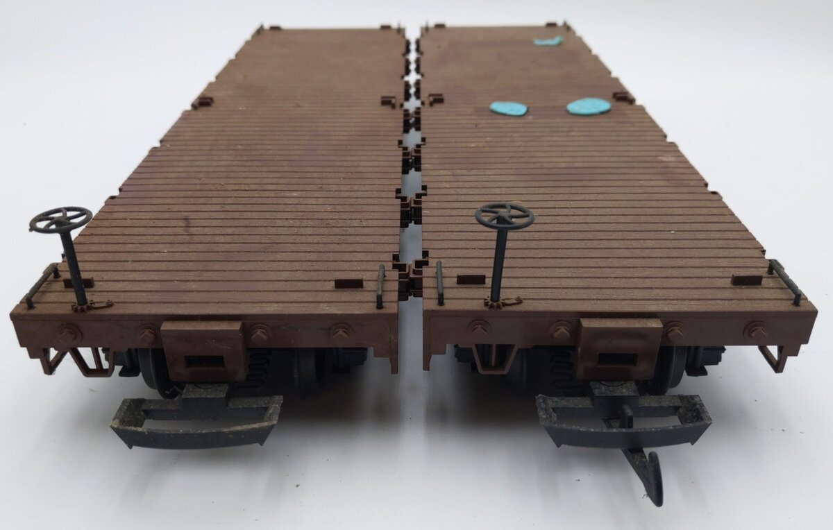 LGB 41600 G Sandy River & Rangeley Lakes Flatcar Set EX