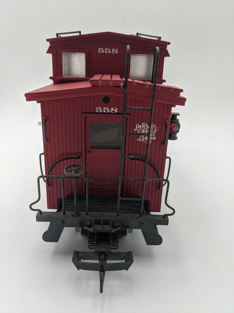 USA Trains R12003 G Scale Sandy River Rangley Lake Wood Caboose #558 (MW) EX