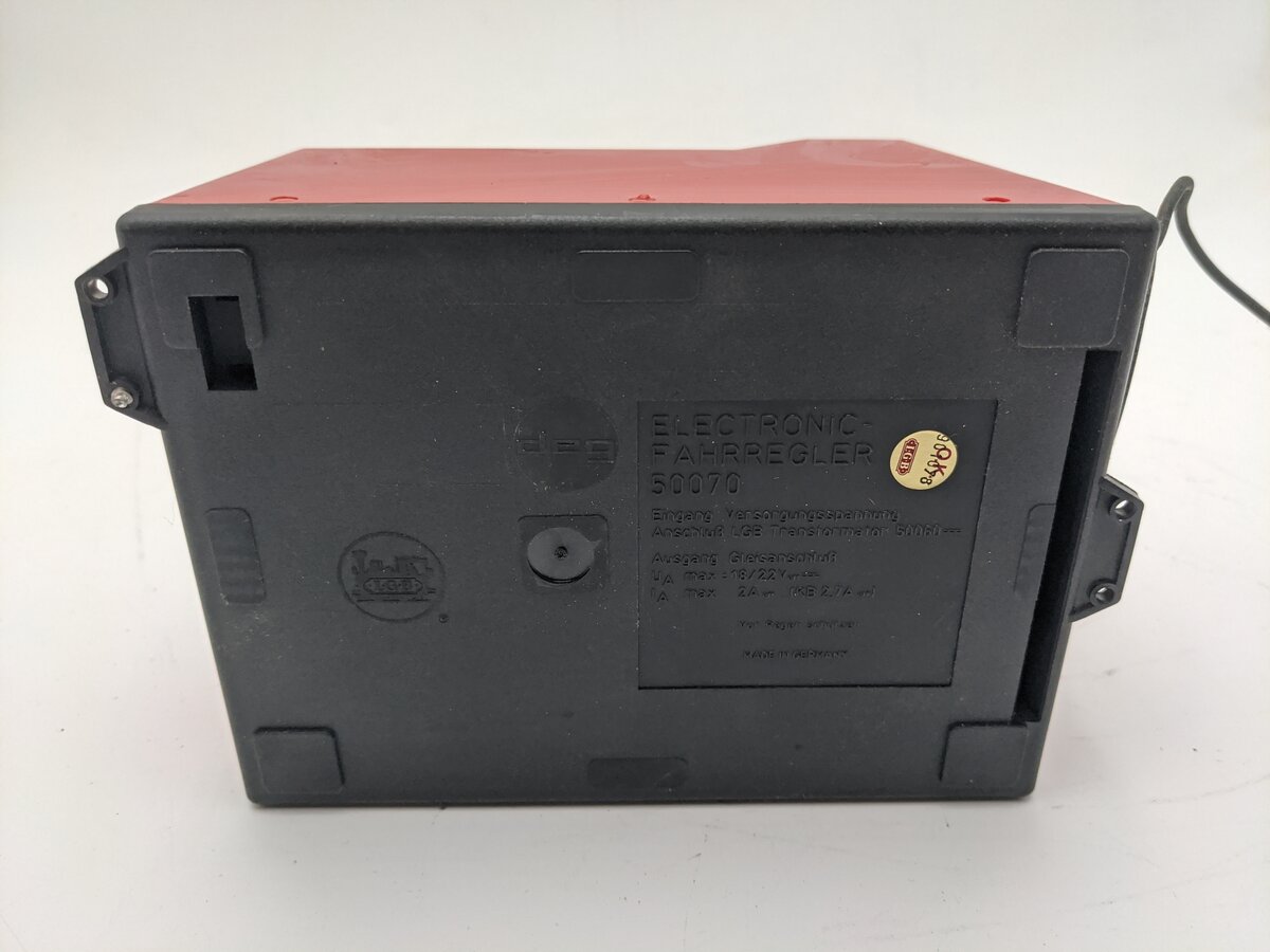LGB 50070 G Scale Electric Speed Controller EX