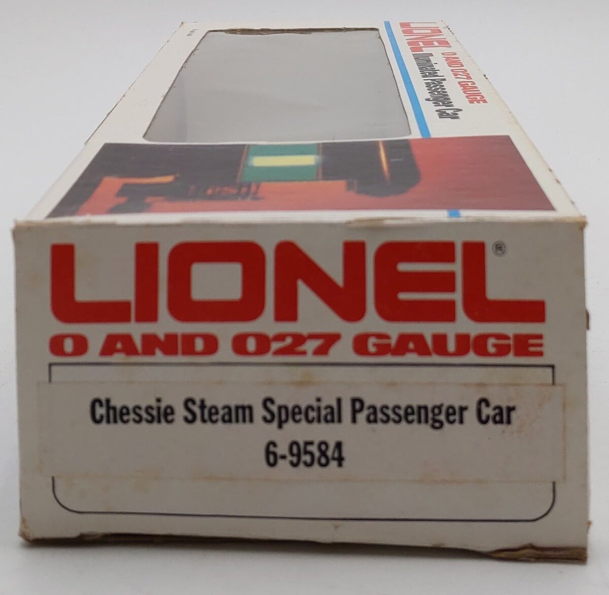 Lionel 6-9584 O Gauge Chessie Steam Special Passenger Car VG/Box