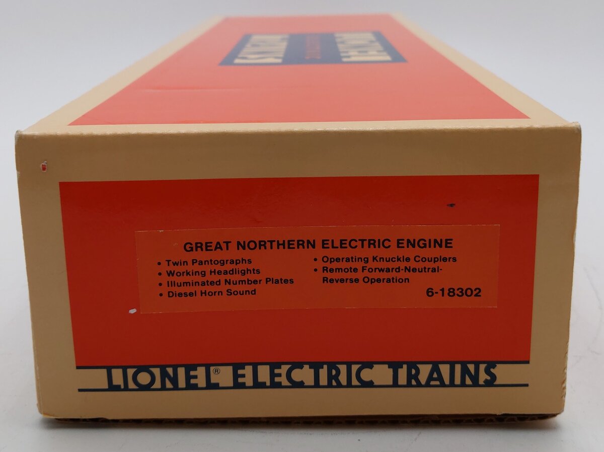 Lionel 6-18302 O Gauge Great Northern EP-5 Electric Locomotive #8302 EX/Box