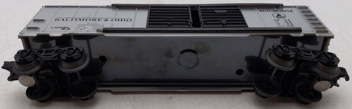 Lionel 6-9701 O Gauge Baltimore & Ohio Double Door Automobile Boxcar VG