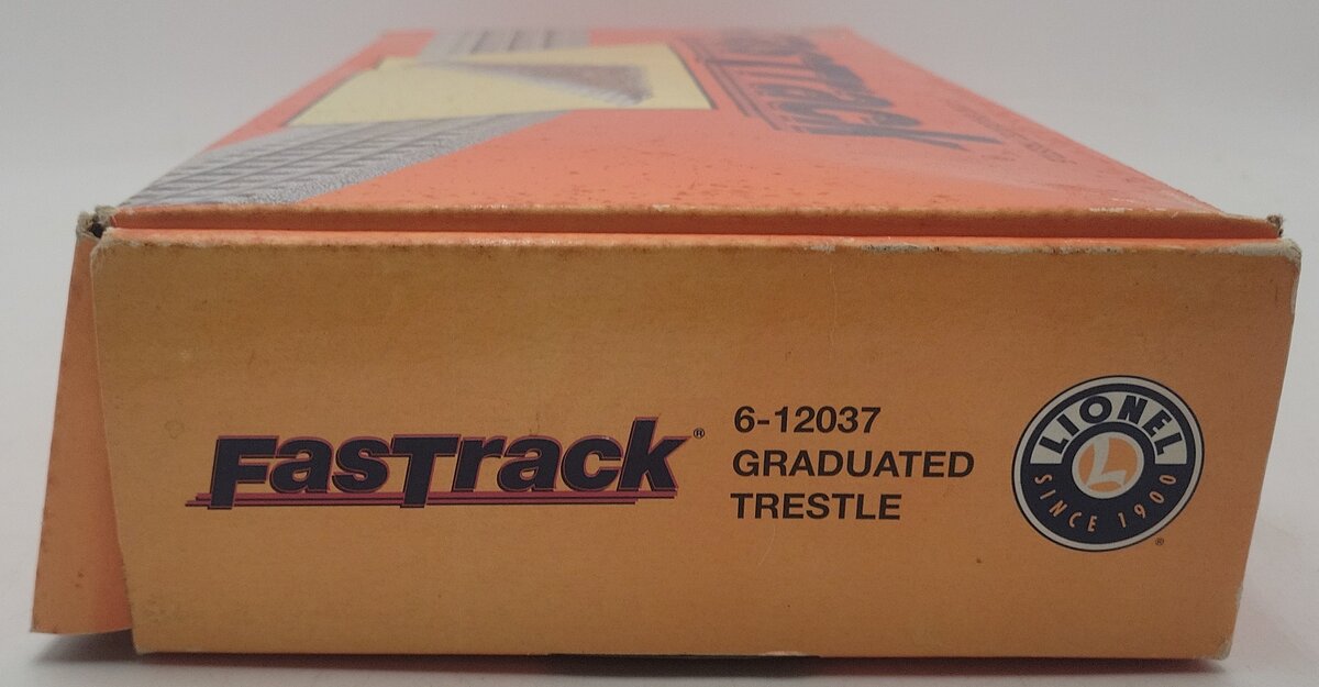 Lionel 6-12037 O FasTrack Graduated Trestle Set EX/Box
