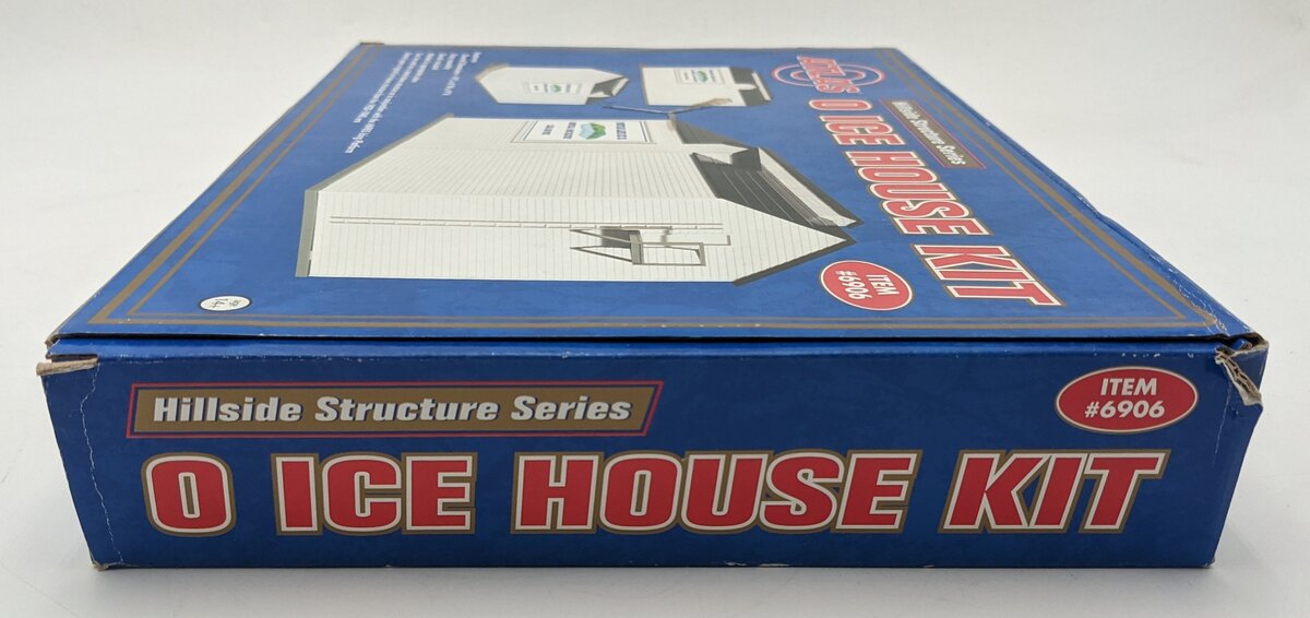 Atlas 6906 O Scale Hillside Structure Series Ice House Kit NIB