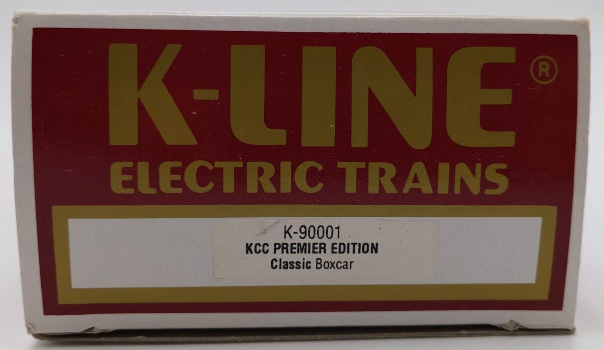K-Line K90001 O Gauge KCC Premier Classic Boxcar EX/Box