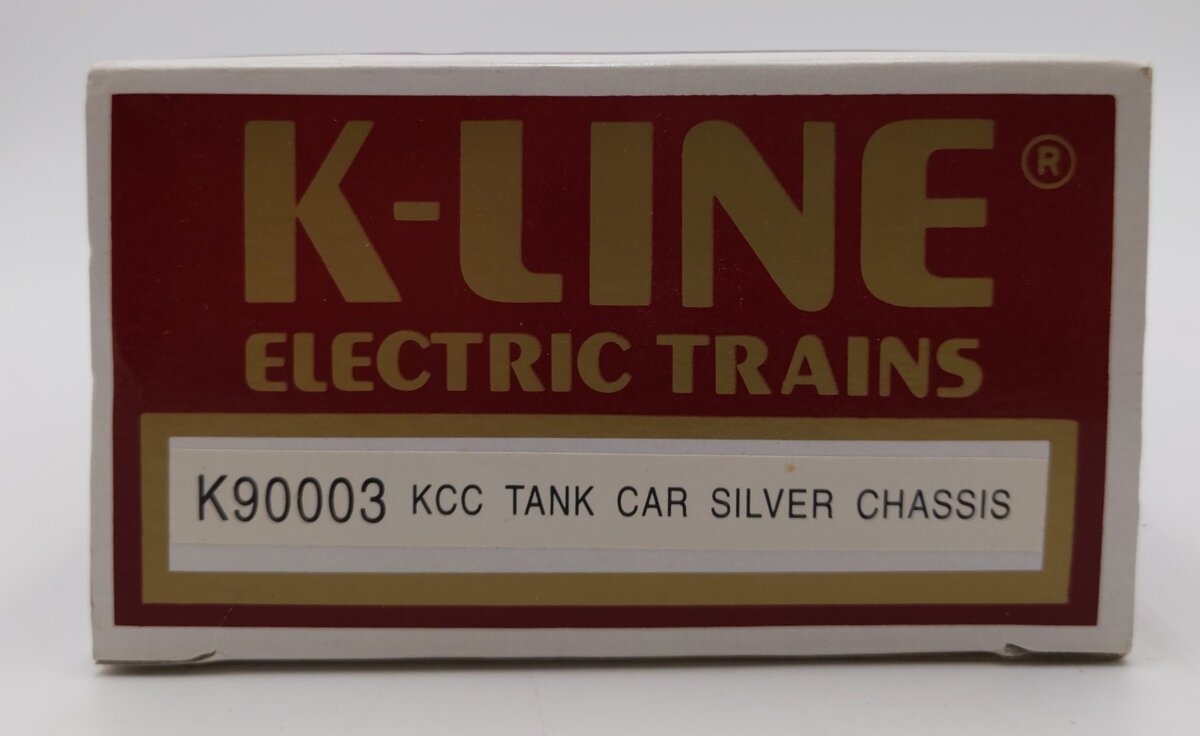 K-Line K90003 O Gauge K-Line Collectors Club Black Single Dome Tank Car LN/Box